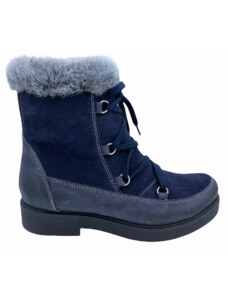 Dámská zimní kotníková obuv Kira 352 modrá