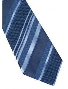 Hedvábná kravata Eterna - modrá s pruhy 9501_15