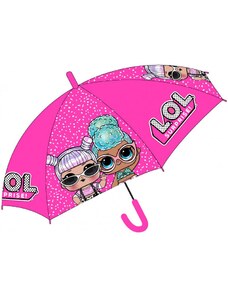 E plus M Dívčí vystřelovací deštník L.O.L. Surprise - růžový