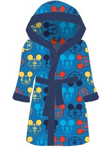 E plus M Dětský / chlapecký župan z mikrovlákna s kapucí Mickey Mouse - Disney