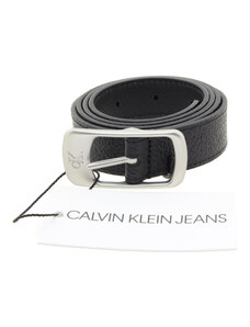 CALVIN KLEIN Dámský černý kožený pásek K60K608358-BDS-622