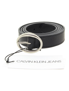 CALVIN KLEIN Dámský kožený černý pásek K60K607736-BDS-622
