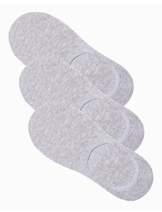 Ombre Clothing Pánské ponožky 3-pack - šedé V3 OM-SOSS-0103