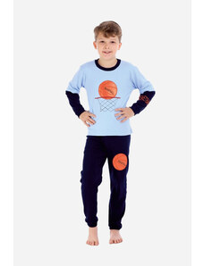 TrendUpcz Dvojdílné pyžamo basketball, modré (Dětské oblečení)