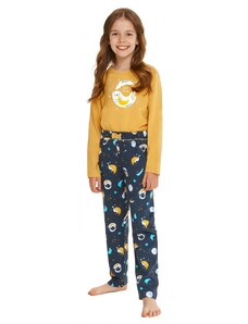 TARO Dívčí pyžamo 2615 Sarah yellow