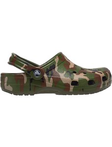 Pánské boty Crocs CLASSIC CAMO zelená