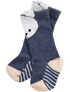 Ponožky medvídek modrá Minibanda
