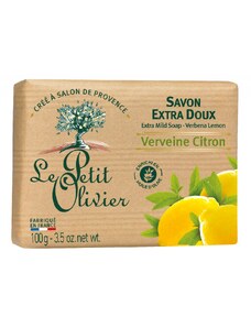 LE PETIT OLIVIER extra jemné mýdlo Verbena a Citrón, 100g