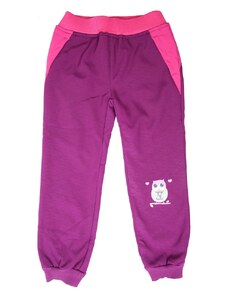 Wolf (ušito v Číně) Dívčí softshellové kalhoty Wolf B2191 fialové
