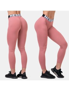 NEBBIA - Fitness legíny Squat HERO 571 (old rose)