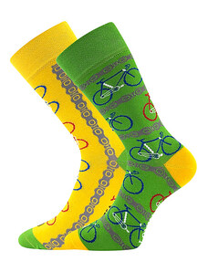 DOBLE barevné ponožky Lonka - BIKE