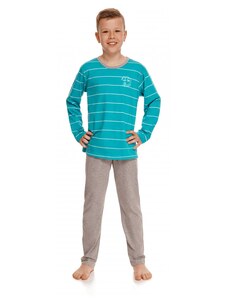 TARO Chlapecké pyžamo 2621 Harry turquoise