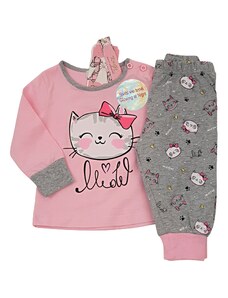 Kugo Dívčí pyžamo Cat č. 80-116