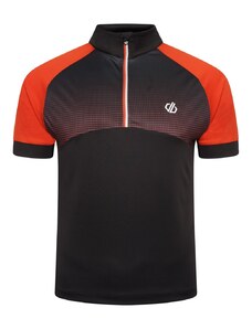 Pánský cyklistický dres Dare2b STAY THE COURSE černá/oranžová