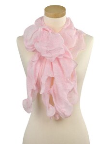 Art of Polo Vlnitý šátek růžový
