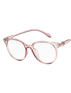 Brýle růžové s čirými skly