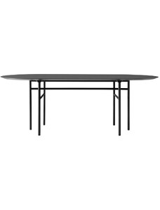 Audo CPH Černý dubový jídelní stůl AUDO SNAREGADE 210 x 95 cm