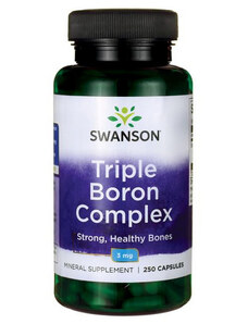 Swanson Triple Boron Complex 250 ks, kapsle, 3 mg