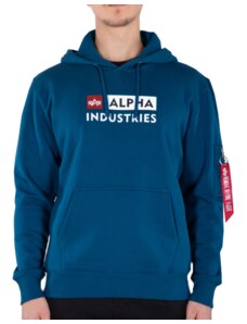 Alpha Industries Alpha Bloc-Logo Hoody (Naval blue) L