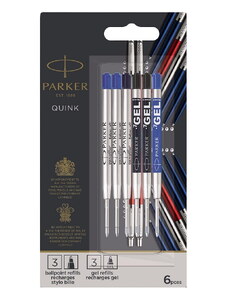 Parker 1502/1232738 Jotter London Náplň do kuličkového pera 6 ks