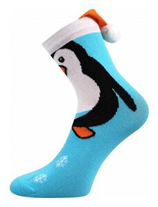 KULDA vánoční veselé ponožky Boma - TUČŇÁK UNI