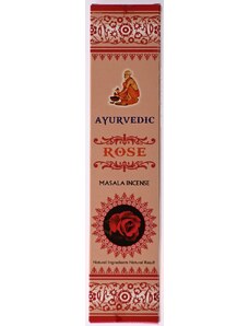 Indie Vonné tyčinky Ayurvedic ROSE