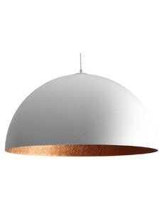 Nordic Design Bílo měděné závěsné světlo Darly 70 cm