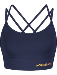 Nordblanc Modrá dámská fitness podprsenka BREATHE