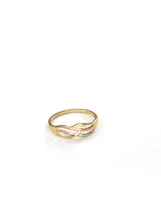 Prsten ze žlutého zlata MG AU 585/000 1,40 gr ARP566901A-55
