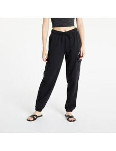 Dámské tepláky Nike NSW Essential Fleece Mid-Rise Cargo Pants Black/ White