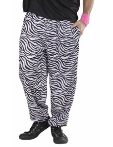 Retro kalhoty zebra 80. léta