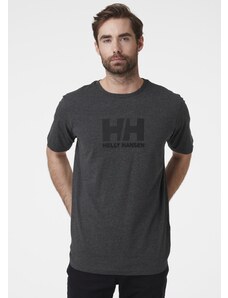 Helly Hansen Logo T-shirt EBONY MELANGE