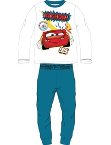 E plus M Chlapecké / dětské bavlněné pyžamo BLESK MCQUEEN 95 - Auta - Cars / Pixar - modré