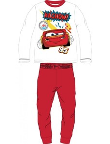 E plus M Chlapecké / dětské bavlněné pyžamo BLESK MCQUEEN 95 - Auta - Cars Pixar - červené