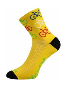 Lonka Cyklo ponožky BIKE žluté