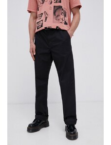 Kalhoty Vans pánské, černá barva, ve střihu chinos, VN0A5FJBBLK1-Black