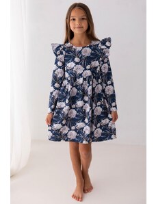 Lily Grey Šaty dlouhý rukáv - night blue