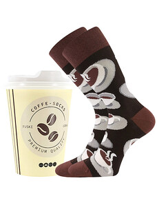 Boma COFFEE SOCKS barevné veselé ponožky Lonka