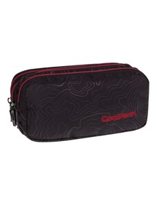 CoolPack Školní pouzdro Primus Topography red