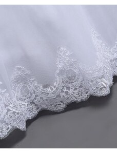 Donna Bridal svatební šaty 3/4 krajkovými rukávy + SPODNICE ZDARMA