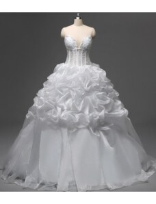 Donna Bridal luxusní korzetové svatební šaty + SPODNICE ZDARMA