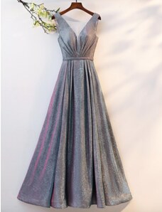 Donna Bridal formální šaty na ples - třpytivý materiál