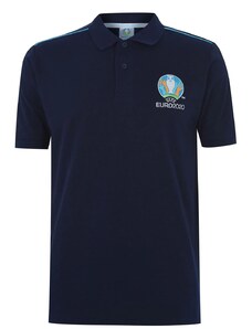 pánské tričko polo UEFA - NAVY - L