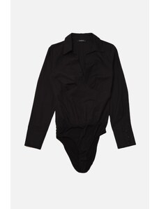 Trendyol Black Shirt Collar Body