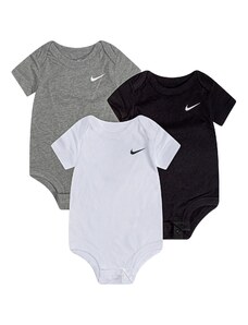 Nike nkb 3pk swoosh bodysuit BLACK