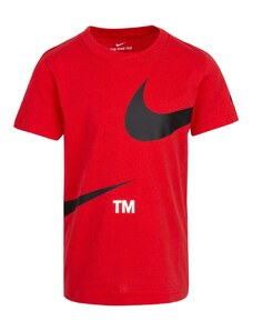 Nike boys split swoosh tm RED
