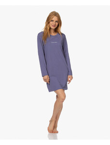 Calvin Klein dámská fialová noční košile NIGHTSHIRT