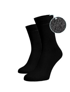 Benami Vysoké teplé ponožky Černé