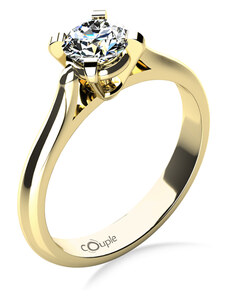 Couple Zlatý dámský prsten Grace 6814080 Velikost prstenu: 57