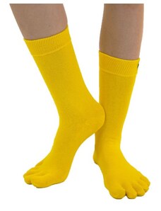 CLASSIC prstové ponožky ToeToe žlutá UNI